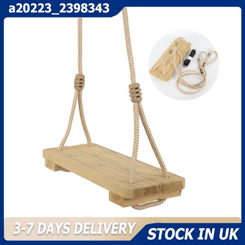 Wooden tree swing seat - wooden,