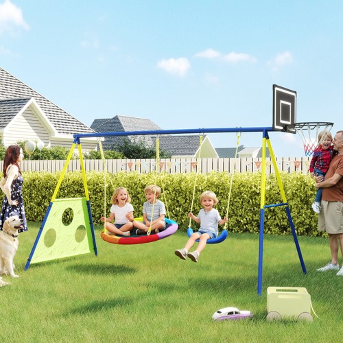 Kids swing set with - swing,
