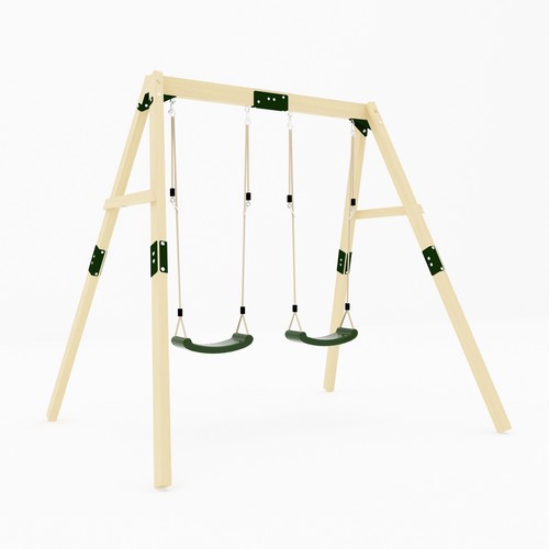 Garden outdoor wooden double - garden,