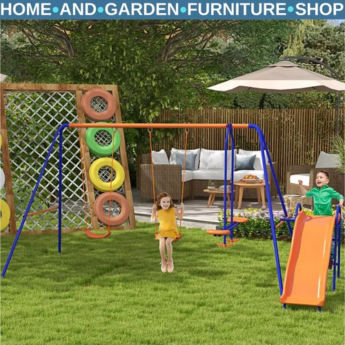 Metal garden swing set - 4, 1