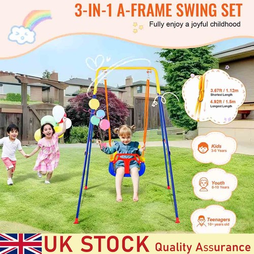 Foldable toddler swing - foldable,
