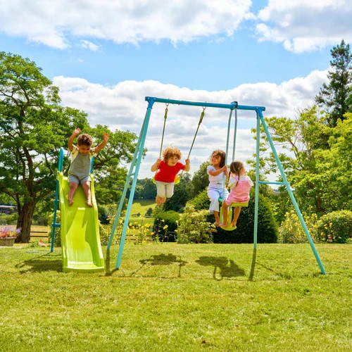 Garden double swing - swing, with