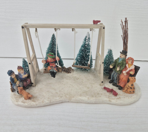 Lemax christmas village swing - lemax,