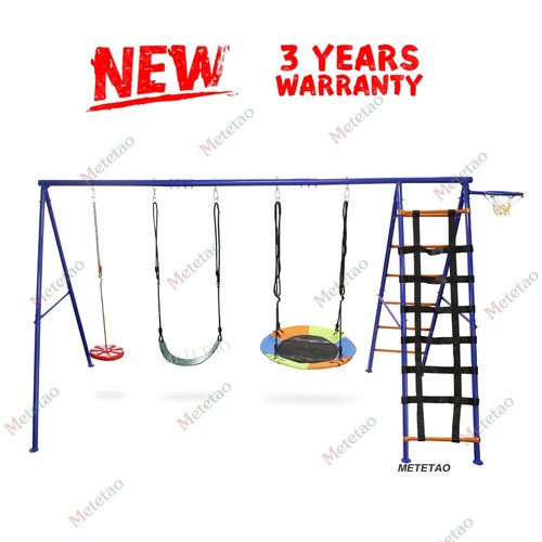 Swing sets for backyard - 6-in-1,