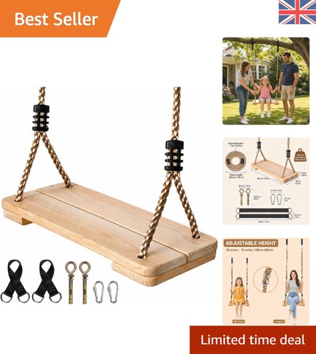 Wood tree swing - wood, wooden