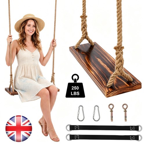 Wood tree swing seat indoor - tree,