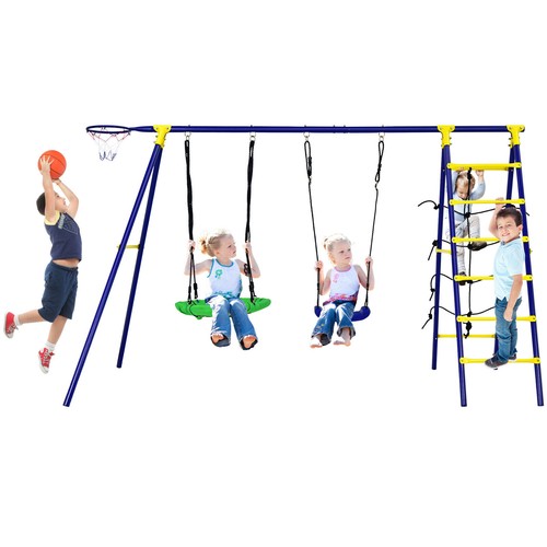Outdoor kids swing set - kids,