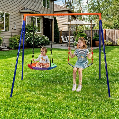 Toddlers metal swing - toddlers, set