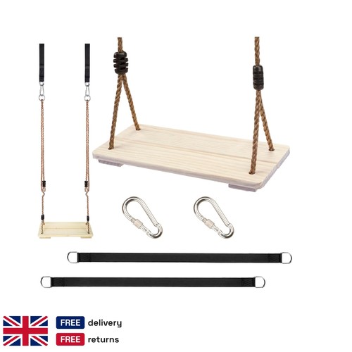 Kinspory wooden tree swing - kinspory,