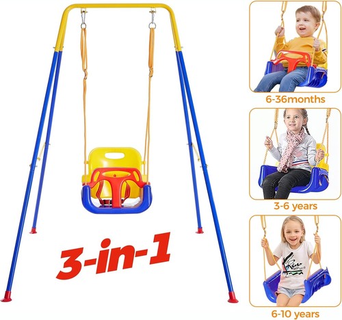 Swing set for toddler - , 3-in-1