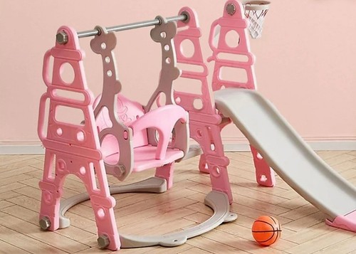 Kids slide swing - slide, set